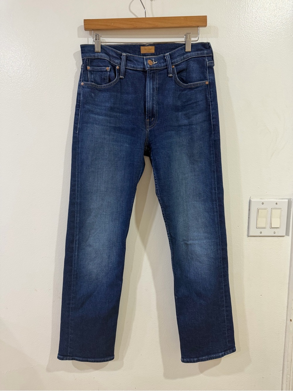 MOTHER Men's Indigo Straight Jeans